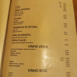 Restaurante Borges Carta