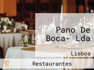 Pano De Boca- Lda