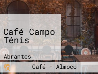 Café Campo Ténis