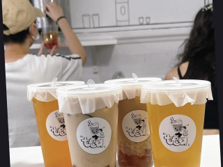 Bubble Tea•coffee•2d Café At One Two Tea