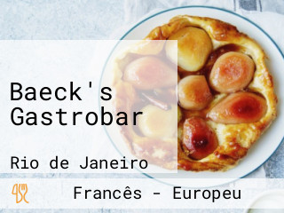 Baeck's Gastrobar