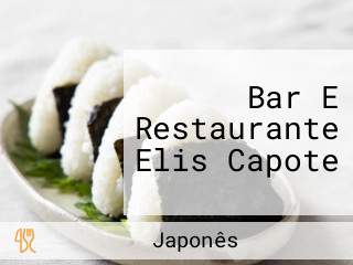 Bar E Restaurante Elis Capote