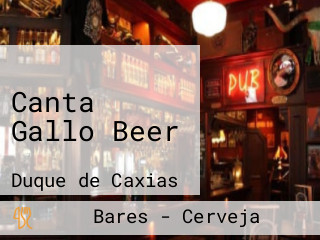 Canta Gallo Beer