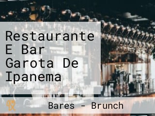 Restaurante E Bar Garota De Ipanema