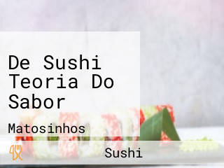 De Sushi Teoria Do Sabor