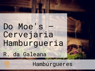 Do Moe's — Cervejaria Hamburgueria