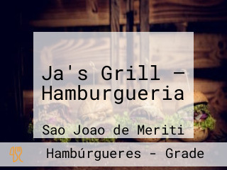 Ja's Grill — Hamburgueria