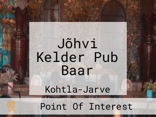 Jõhvi Kelder Pub Baar