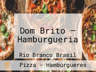 Dom Brito — Hamburgueria