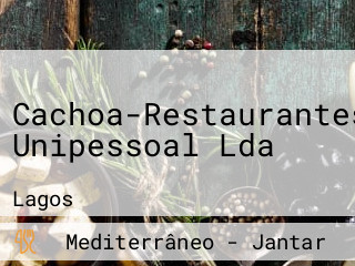 Cachoa-Restaurantes Unipessoal Lda