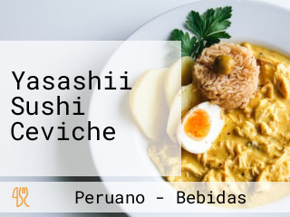 Yasashii Sushi Ceviche
