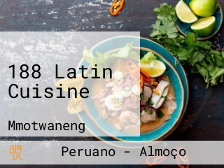 188 Latin Cuisine