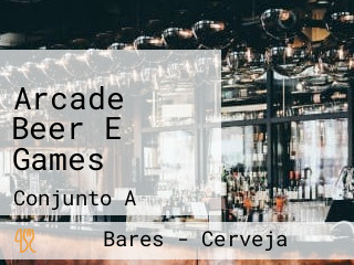 Arcade Beer E Games