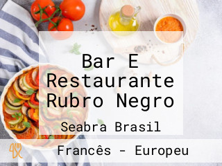 Bar E Restaurante Rubro Negro