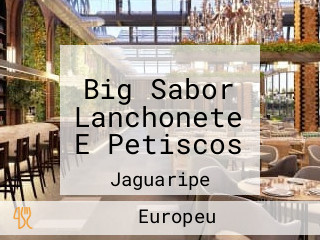 Big Sabor Lanchonete E Petiscos