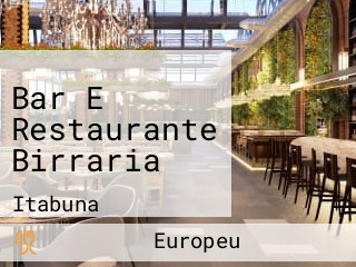Bar E Restaurante Birraria