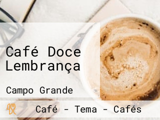 Café Doce Lembrança