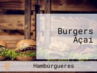 Burgers Açai