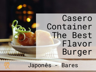 Casero Container The Best Flavor Burger