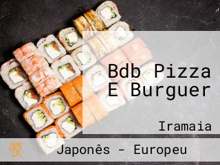Bdb Pizza E Burguer