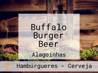 Buffalo Burger Beer