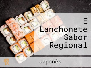 E Lanchonete Sabor Regional