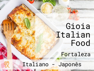 Gioia Italian Food