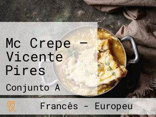 Mc Crepe — Vicente Pires