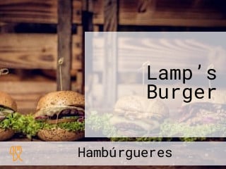 Lamp’s Burger