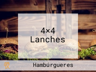4×4 Lanches