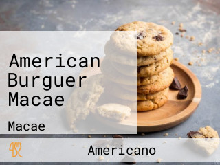 American Burguer Macae