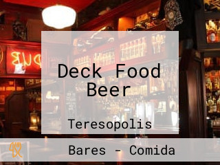 Deck Food Beer