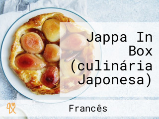 Jappa In Box (culinária Japonesa)