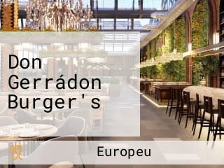 Don Gerrádon Burger's