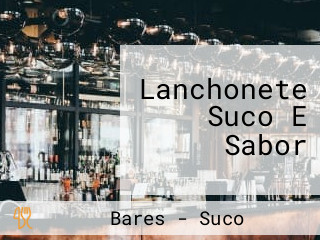 Lanchonete Suco E Sabor