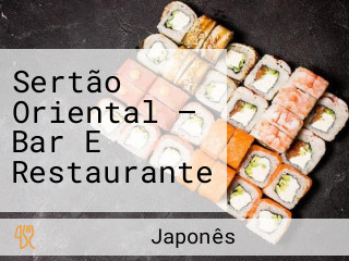 Sertão Oriental — Bar E Restaurante