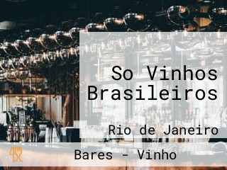 So Vinhos Brasileiros
