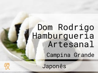 Dom Rodrigo Hamburgueria Artesanal