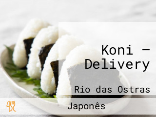 Koni — Delivery