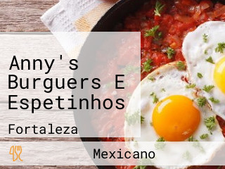 Anny's Burguers E Espetinhos