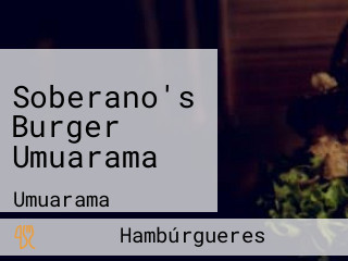 Soberano's Burger Umuarama