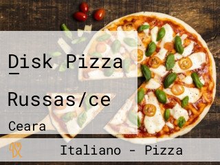 Disk Pizza — Russas/ce