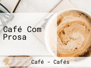 Café Com Prosa