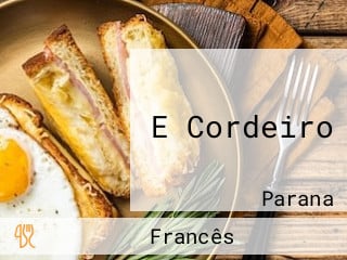 E Cordeiro