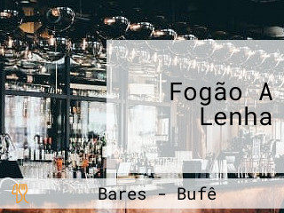 Fogão A Lenha