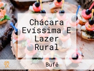 Chácara Evíssima E Lazer Rural