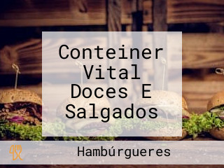 Conteiner Vital Doces E Salgados