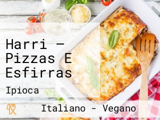 Harri — Pizzas E Esfirras