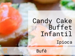 Candy Cake Buffet Infantil