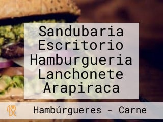 Sandubaria Escritorio Hamburgueria Lanchonete Arapiraca